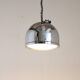 1970s Rare Italian Chrome Plated Adjustable Pendant Light