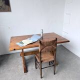 Mountain furniture table made of solid pine