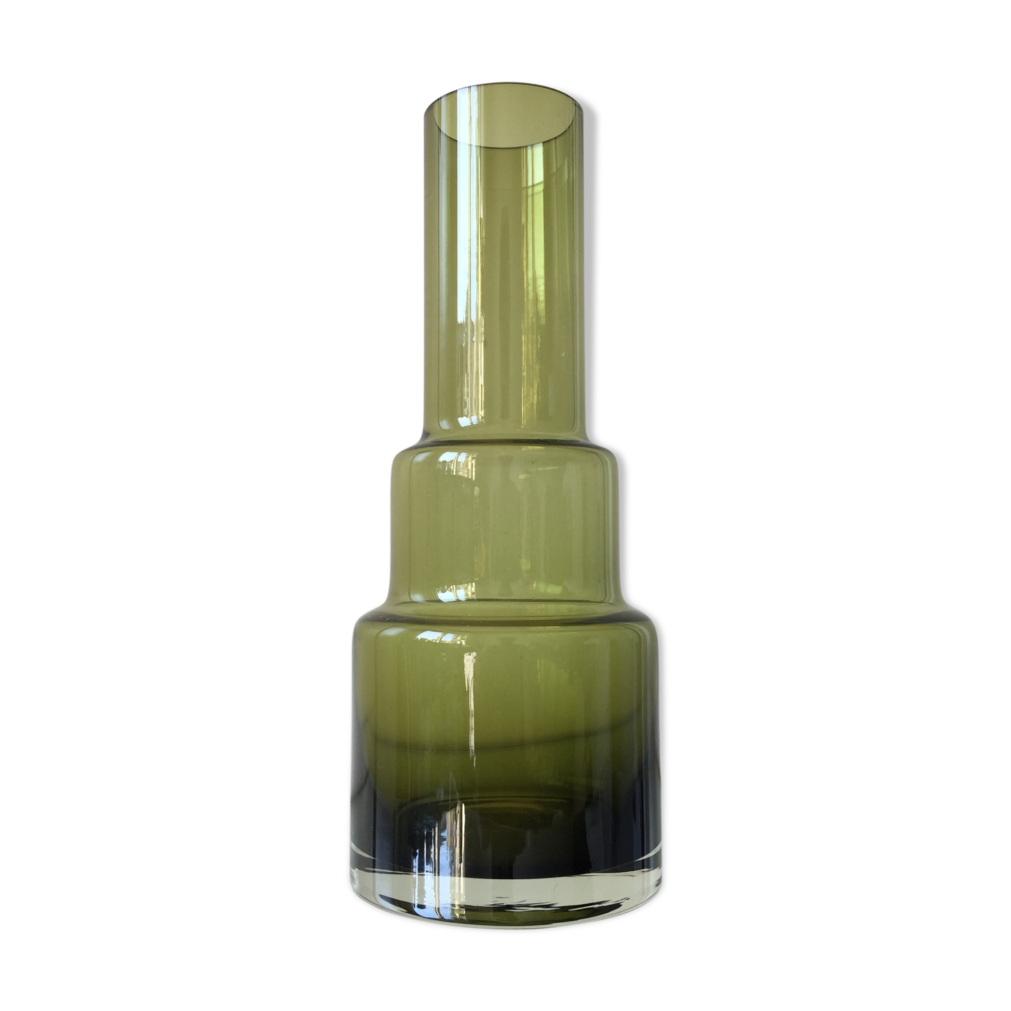 Finnish crystal vase 1960