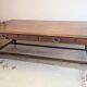 Large pitch pine table 230×140 – Early 20th century, warm and charming