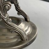 Royal sauce boat in silver-plated metal – chic baroque style