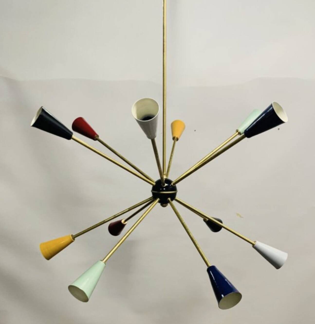 Sputnik Hanging Lamp from Stilnovo, 1950s