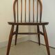 pair of Ercol Windsor BSHG 1960 2056 vintage decor dining chairs 60s