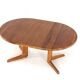 Table à manger ovale extensible Gudme 'Jysted' - design danois en teck vintage