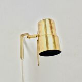 Scandinavian Brass Model V-324/2 Wall Light from Hans-Agne Jakobsson AB Markaryd, Sweden, 1960s