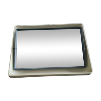 Vintage rectangular backlit mirror 56,50x76,50cm