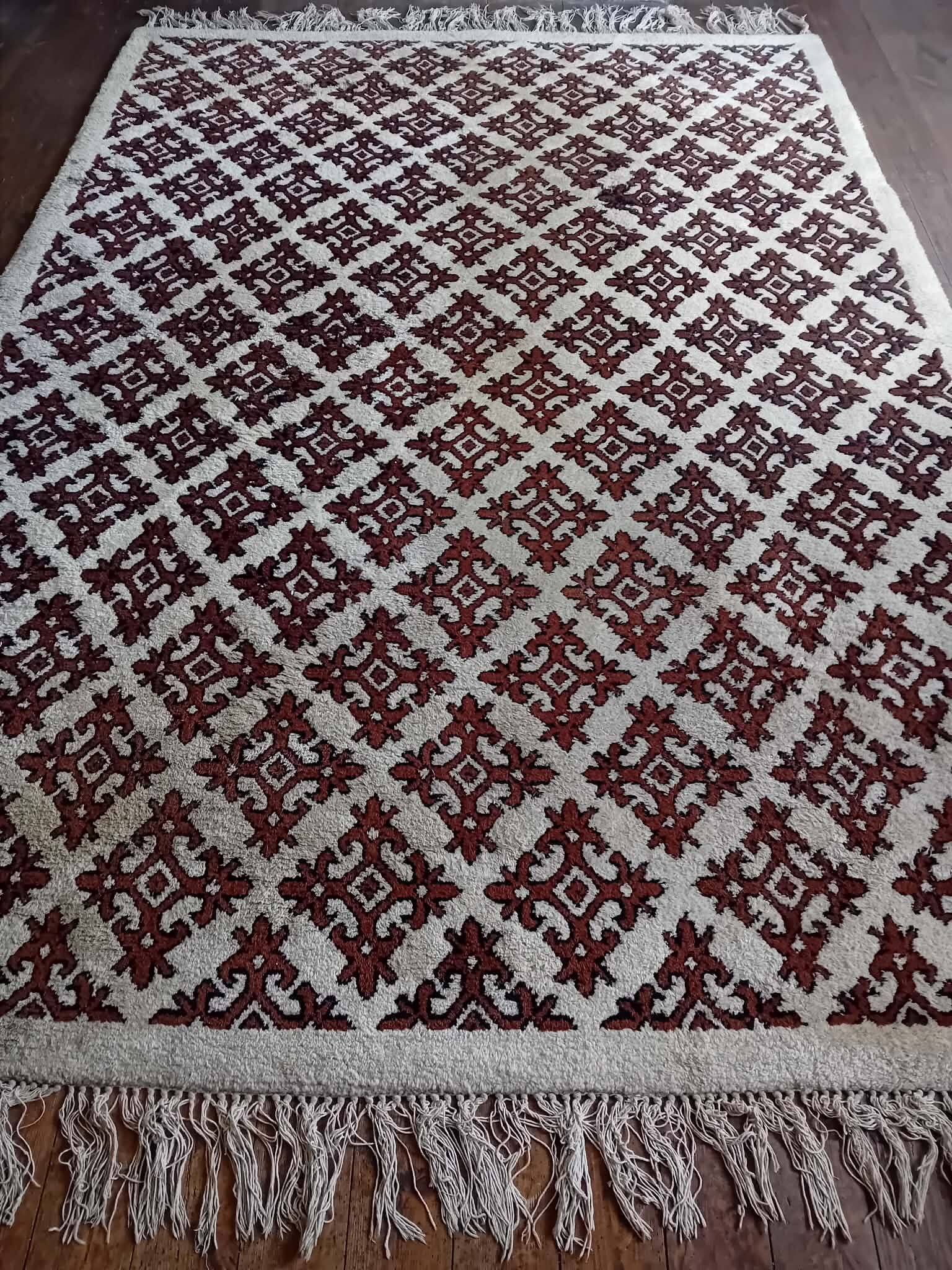Handmade Kairouan Berber rug 283x200cm