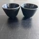 2 cast iron tea cups