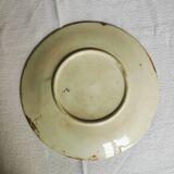 Old barbotine plate
