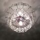 Chandelier vintage glass 1970 s