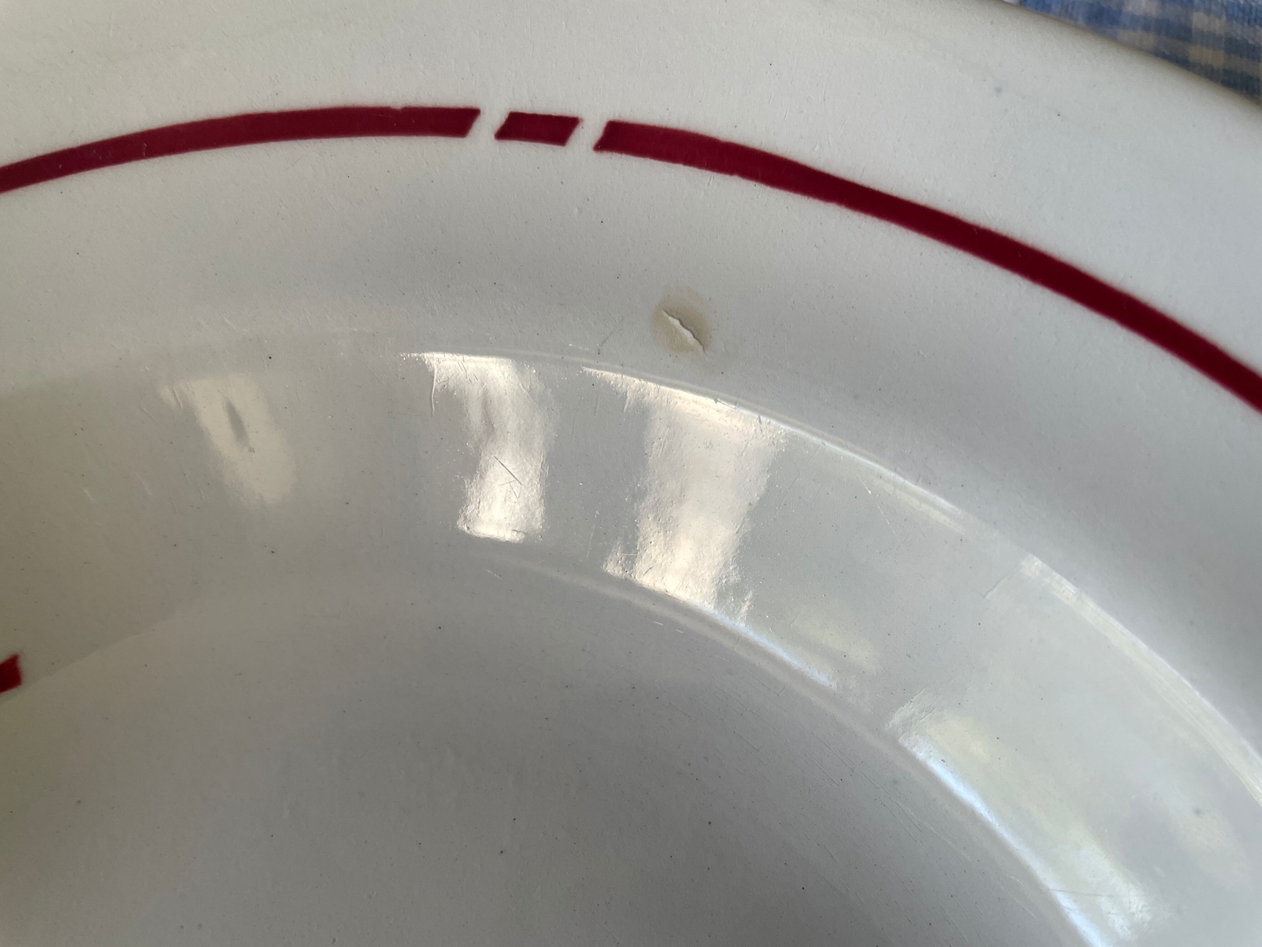 Mismatched old hollow plates