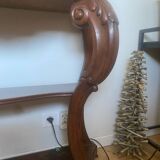 Baroque wooden carved console
