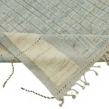 Handmade Turkish One of a Kind 256 cm x 308 cm Beige Wool Carpet