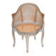 Office chair known as "couillard" in Louis XV style
