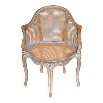 Office chair known as "couillard" in Louis XV style