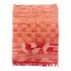 Moroccan Berber carpet Boujaad red and ochre with graphic patterns 2,64x2,02m