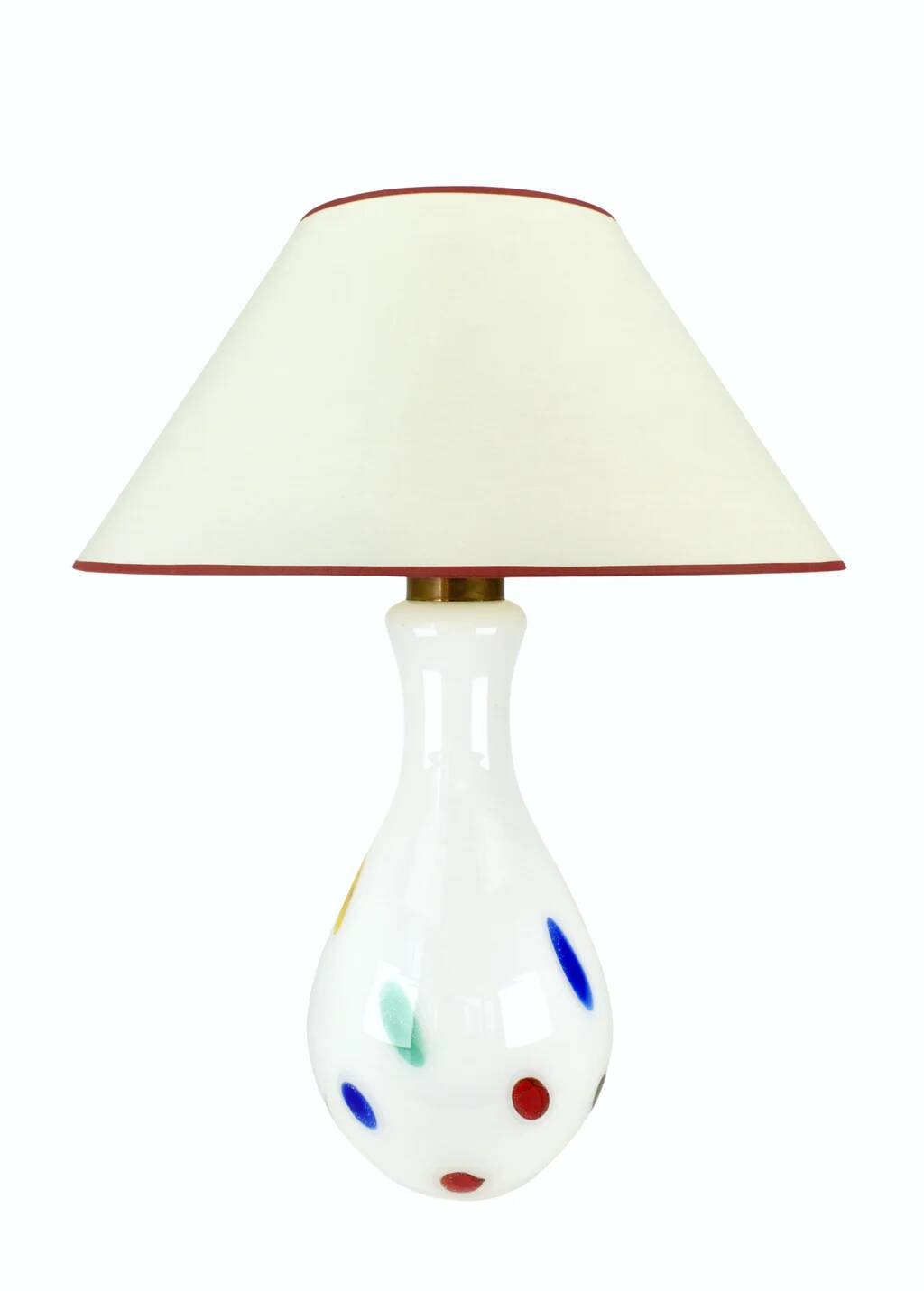 Large Murano glass table lamp by Dino Martens for Aureliano Toso, 1960s