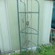 Large corner iron shelf