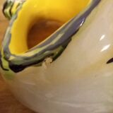 Vallauris style lamp foot signed Laforgue