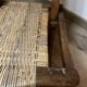 Victorian folding chair 19th century gothic caning Art & Craft