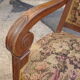 Walnut armchair from the Consulate period