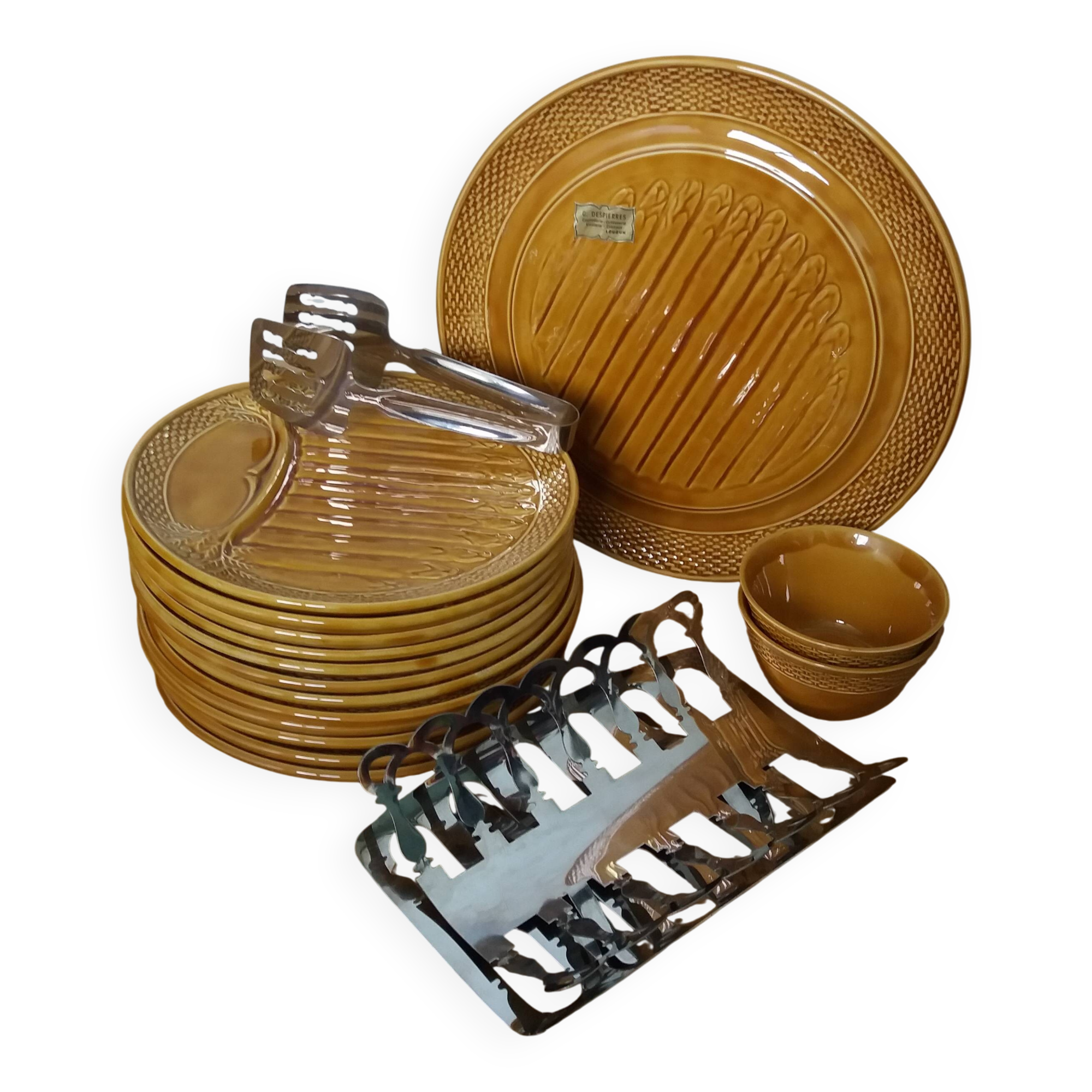 Asparagus serving set