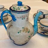 Tea set in Longwy