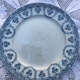 Assiette plate saint Amand et hamage, modèle Santiago