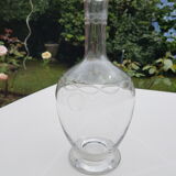 Crystal wine carafe 1930s