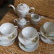 Asia geisha dragon porcelain tea set