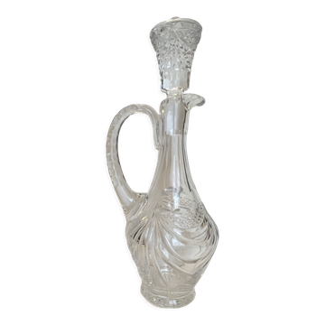 Carafe en cristal taillé