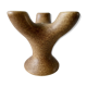 Ceramic chandelier organic form, Max Idlas, 60s