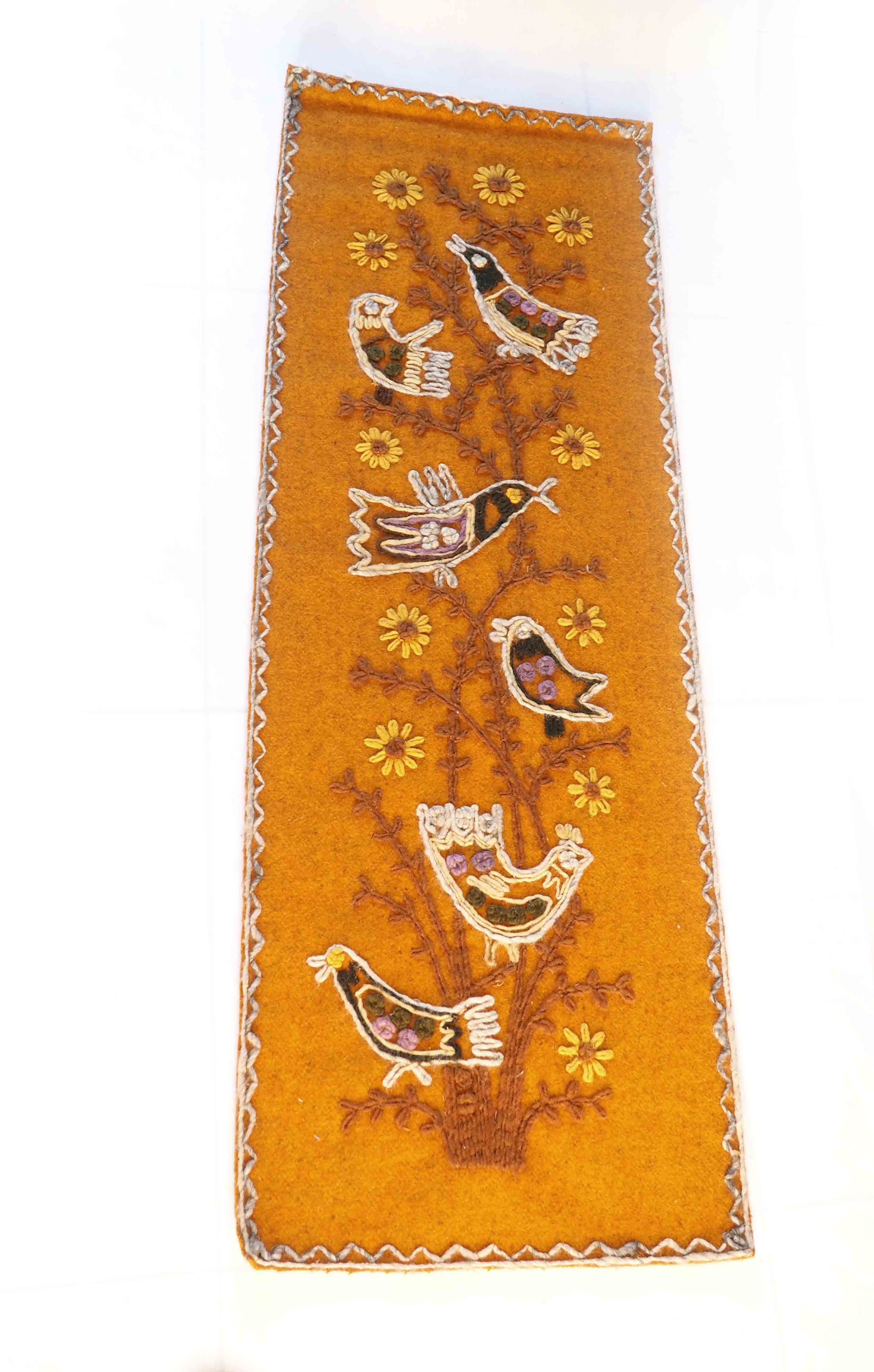 Scandinavian textile table