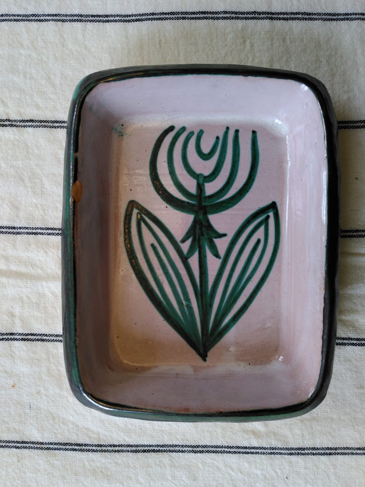 Robert Picault dish signed