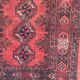 Carpet old saddle made turkmen hand 97 x 162 cm