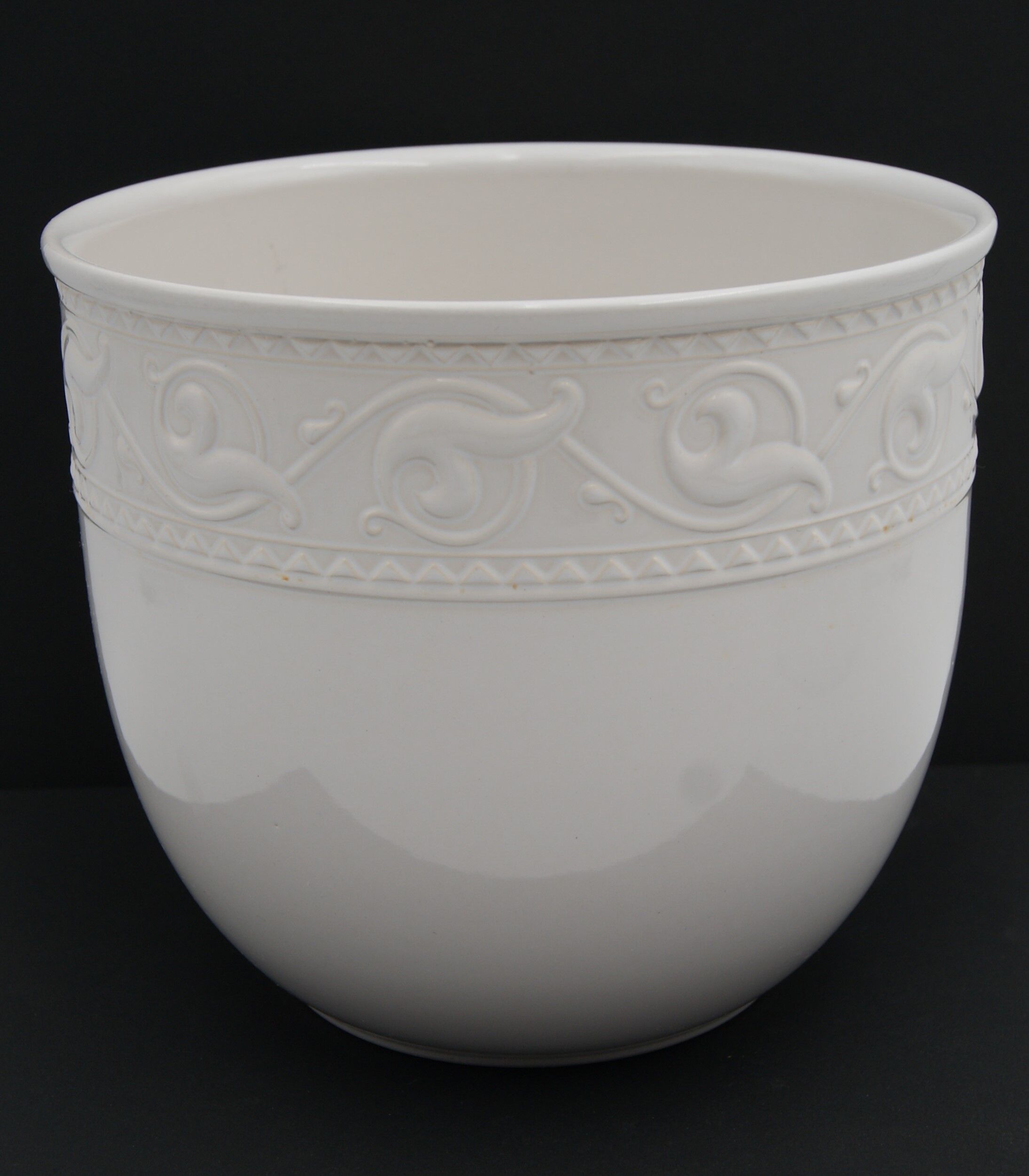 Vintage Scheurich ceramic pot cover