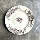 HB&Cie round dish in iron earth