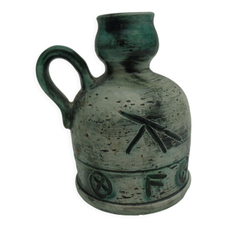 Vase with handle / pitcher arol norway handmade