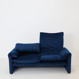 Vintage Maralunga sofa by Vico Magistretti for Cassina, Italy 70s