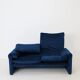 Vintage Maralunga sofa by Vico Magistretti for Cassina, Italy 70s