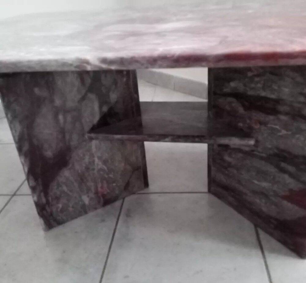Salome marble coffee table, 1990s