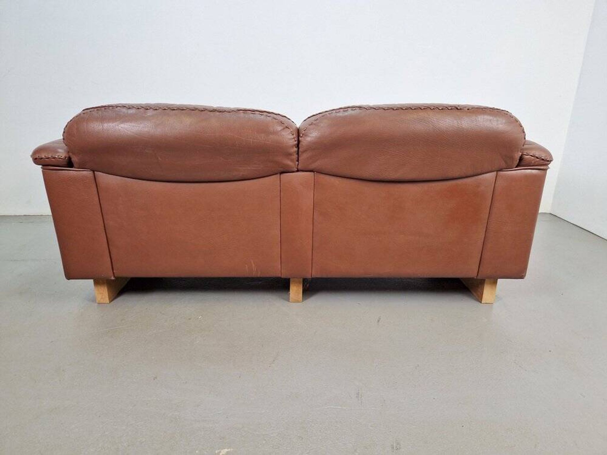 DS101 2-Seater Sofa in Leather from de Sede, 1970s