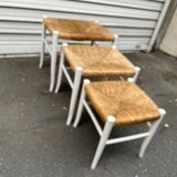 Vintage nesting stools