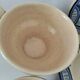 Trio of Ti-Bihan St Malo cups and saucers by Yvon Roy