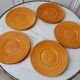 Set of 5 dessert plates Vallauris