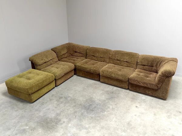 Vintage modular elements sofa, 1970s