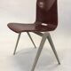 Lot of 4 vintage chairs Galvanitas S22 in the Netherlands