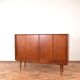 Mid-Century Teak Highboard Model 13 by Gunni Omann for Omann Jun, 1960s