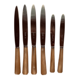 Set of 6 Christofle knives