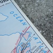 Rossignol School Map Poster: North America United States / South America.